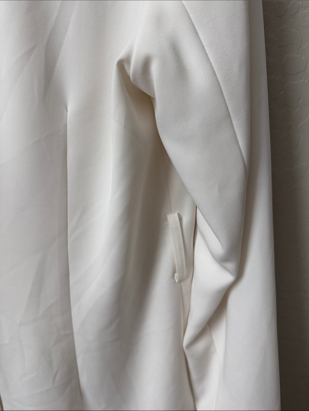 Carbon 38 White Double Breasted Belted Blazer Size M - Picture 7 of 7